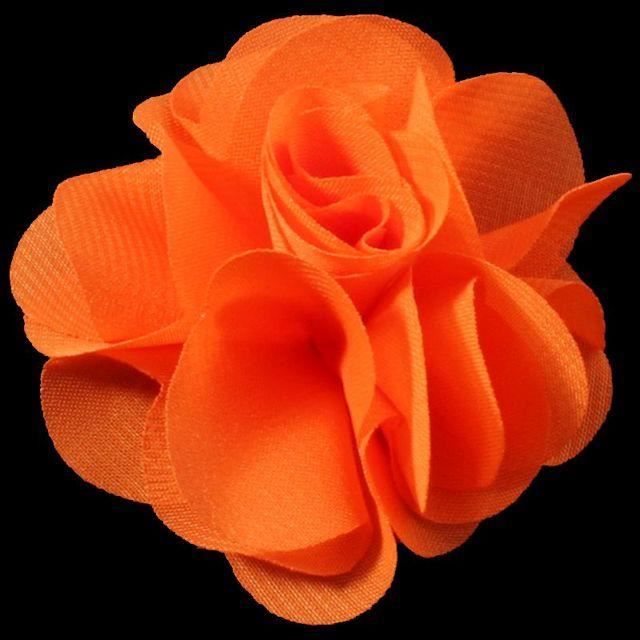 YYCRAFT Lot De 10 Roses En Mousseline De Soie Pour Cheveux - Vert émeraude 5,7 Cm - Accessoire Mariage, Fête