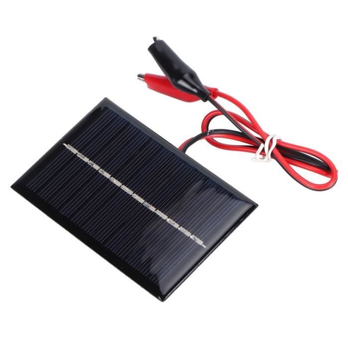 Lot De 2 Panneaux Solaires Polysilicium 0.6W 5V – Dimensions 80x55 Mm – Pour Petits Appareils, éclairage, Projets DIY - 9