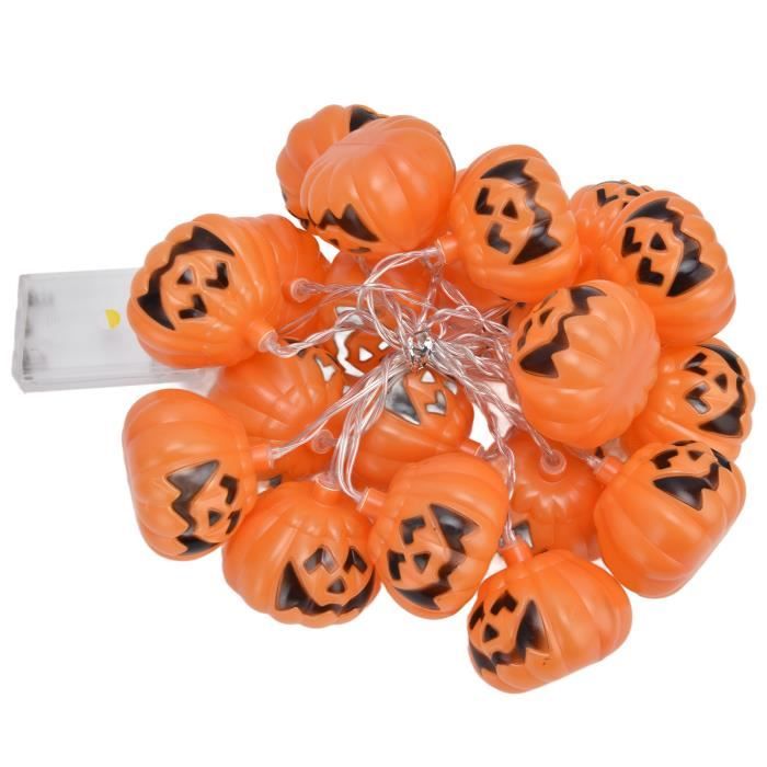 Guirlande Lumineuse Micro LED à 20 Citrouilles