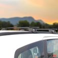 Barres de toit Transversales pour Toyota Yaris Cross 2020-2024 Fer Noir TÜV ABE-1