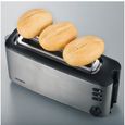 Grille-pain automatique SEVERIN - 1000 W - Corps en inox à doubles parois isolantes-1