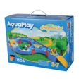 Circuit aquatique Smoby Aquaplay Set Amphie avec 1 bateau et 2 figurines-1