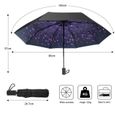 Parapluie Pliant ,Coupe-Vent,Ouverture/Fermeture Manuel ,8 Sections-Portée -110 cm-1