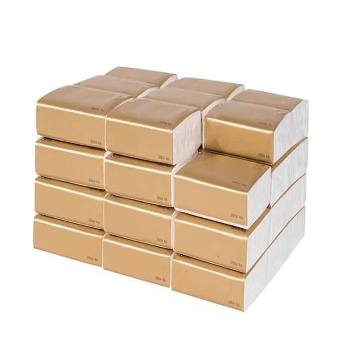 Mouchoirs Kleenex® ultra doux, blanc, 3 épaisseurs, 70 mouchoirs/boîte, 16  boîtes/paquet, 2 paquets/caisse 