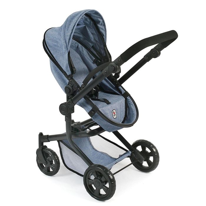 Poussette De Poupée 2 En 1 Bayer Chic 2000 Mika - Pliable, Siège Réversible, Poignée Réglable 47-80 Cm, Pour Poupées Jusqu'à 52 Cm - 5