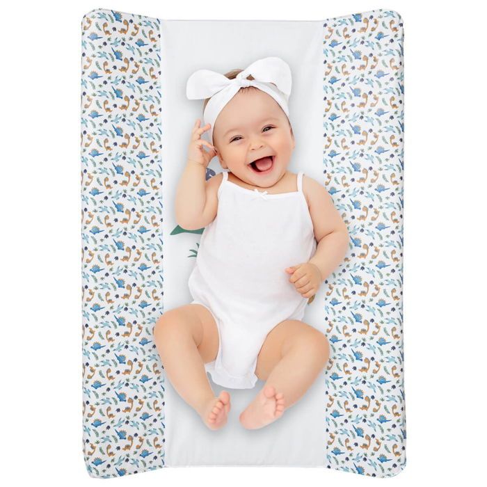 Matelas à Langer Standard Premium Minnie Confettis 50x70cm - Bords Réhaussés