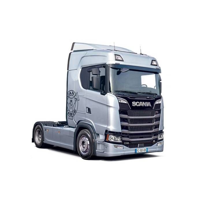ITALERI Maquette Camion Scania S770 4x2 Normal Roof Grey Cab – Échelle 1/24 – Kit De Modélisme Promo