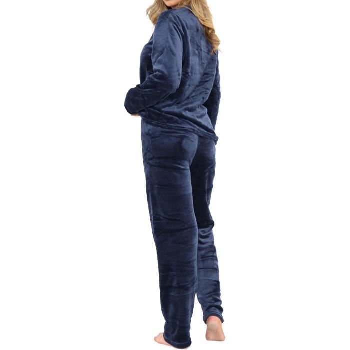 Pyjama femme bleu marine sales