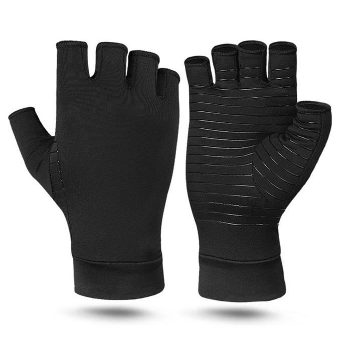 2 Paires Gants Arthrite à Compression Pouce Support De Poignet Gel
