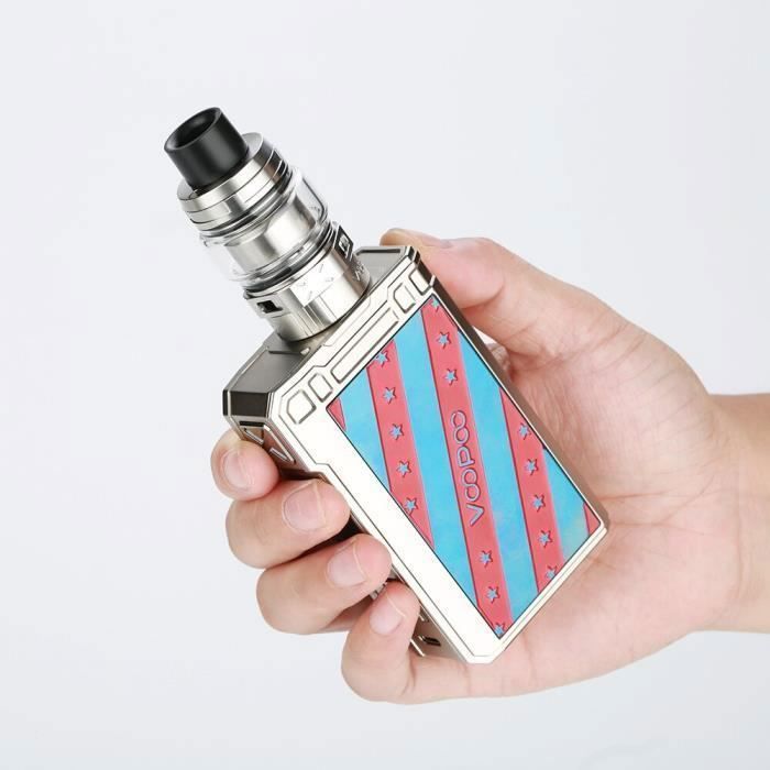 vape royan CROYANCE KNIGHT : Cigarette electronique Vapotage Vape PRO* Kit alpha Zip  180w max + Clearomiseur MaaT 4 ml / 2 ml (VOOPOO)