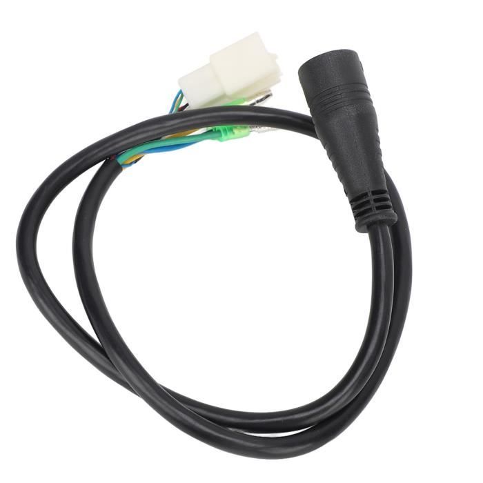 Câble Extension 9 Broches Mâle/femelle Pour Moteurs Ebike 250-1000W – Compatible Bafang, AKM, Shengyi, MXUS – Longueurs 200 à 1900 Mm