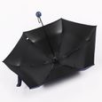 Black -Mini parapluie de poche Portable, Anti UV, Portable, de voyage, Compact, pliable, pour femmes et hommes-2