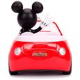 Voiture Radiocommandée - JADA TOYS - MICKEY Roadster - Licence Disney - Rouge - Extérieur-2