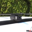 Barres de toit Transversales pour Toyota Yaris Cross 2020-2024 Fer Noir TÜV ABE-2