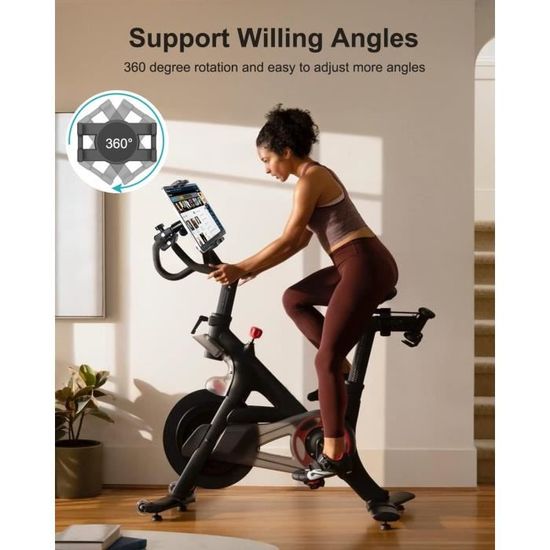 MECO Support Tablette Vélo Appartement, Support iPad pour Tapis
