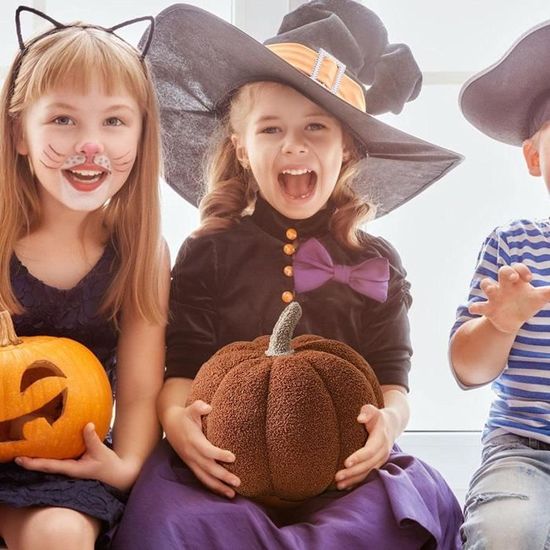 Abaodam Oreiller De Citrouille Oreiller En Peluche Jouets En Peluch Dhalloween Citrouille En Peluche Oreillers De Citrouille Am