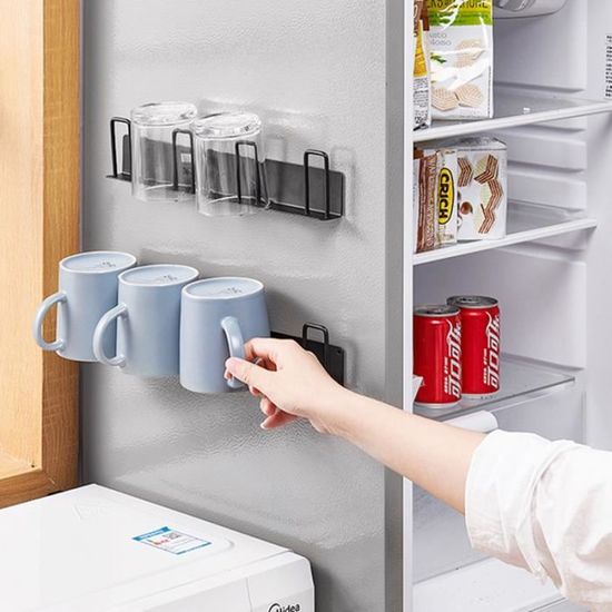 Chonor Distributeur De Gobelets Mural Double Tube Blanc - Porte-gobelets Ant Poussière Pour Cuisine, Bureau Et Hôtel