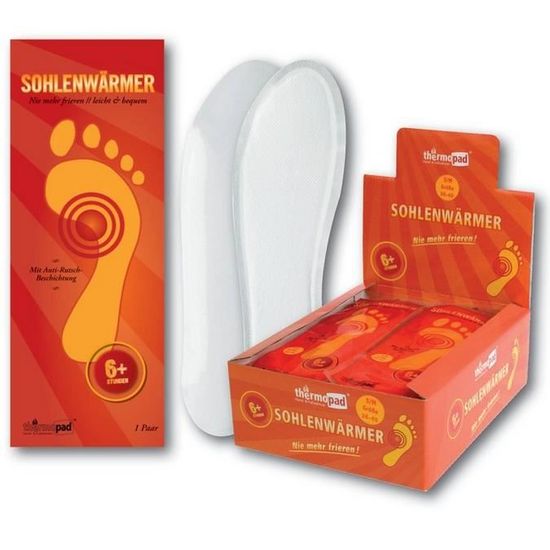 Thermopad Semelles Plus Chaud-S//M 2 Pièce