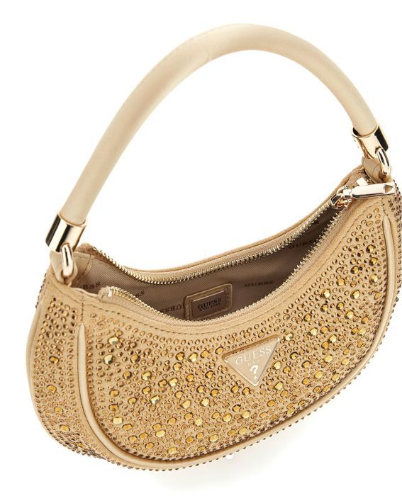 Pochette Guess Sac Guess Dore Sac De Soirée GUESS Zalina Mini