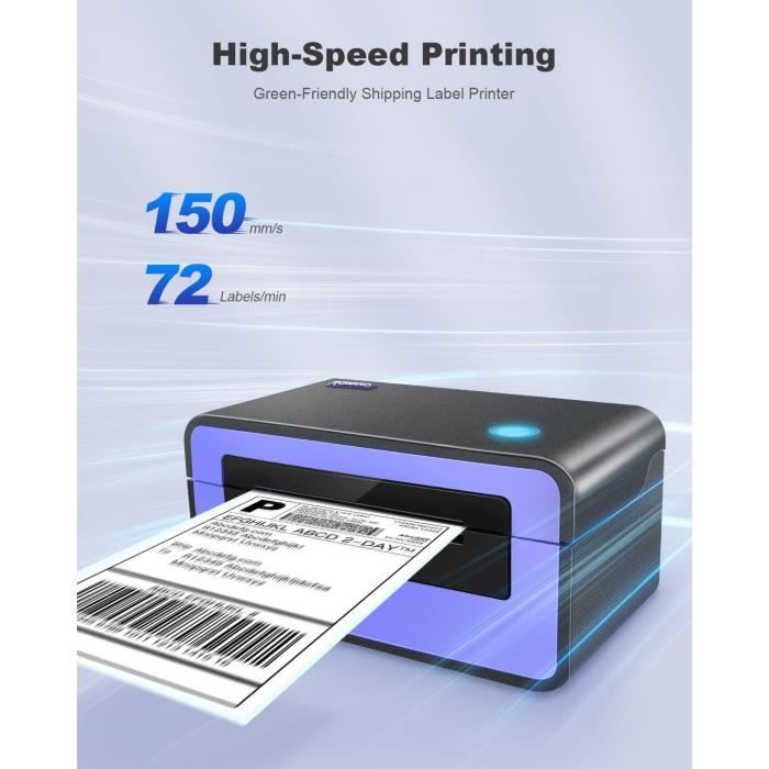 Fdit Imprimante d'étiquettes Rollo Imprimante thermique 5890K 90mm/s  imprimante d'étiquettes thermiques haute vitesse pour Windows - Cdiscount  Informatique