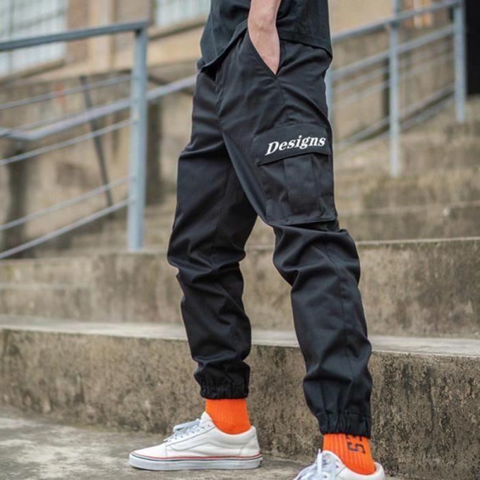 Pantalon cargo resserré aux chevilles homme deals