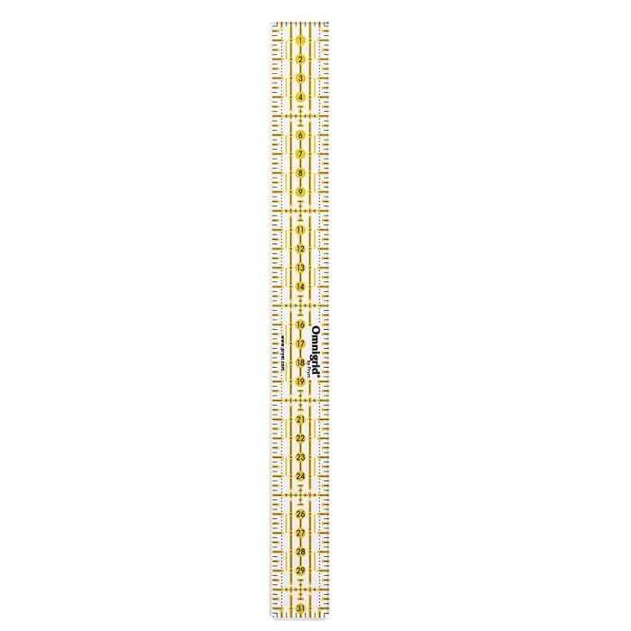 Prym Universal Omnigrid Règle Plastique Transparent 3 x 30 cm - 611650 ...