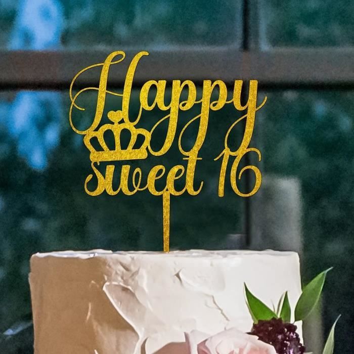 Décoration De Gâteau Anniversaire – Chiffre 14 Noir, Bois Ou Acrylique, 10×12 Cm, Pique En Bois – Fabriqué En Allemagne