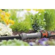 GARDENA Centrale d'irrigation 1000 Micro-Drip® – Débit 1000l/h – Pré-filtration d’eau – Fixation simple Quick & Easy – (1355-20)-3