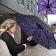 Parapluie Pliant ,Coupe-Vent,Ouverture/Fermeture Manuel ,8 Sections-Portée -110 cm-3