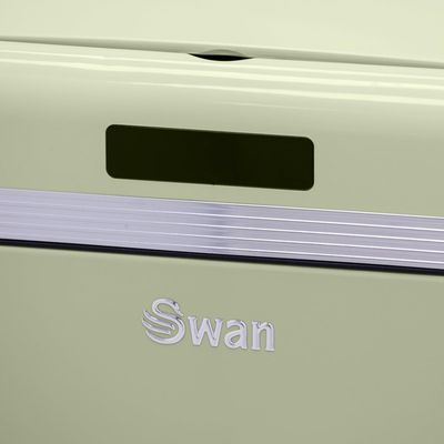 Swan swka4500gn retro poubelle à ouverture automatique avec capteur, métal, 45 litres, vintage vert SWAN Pas Cher Swan swka4500gn retro poubelle à ouverture automatique avec capteur, métal, 45 litres, vintage vert SWAN Pas Cher