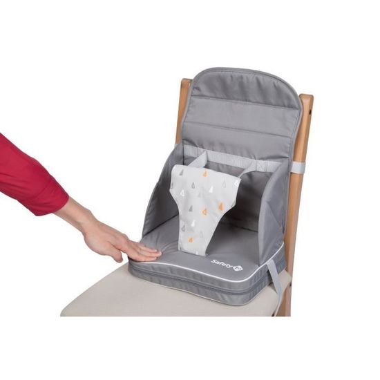 Safety 1st Rehausseur Chaise Travel Booster Warm Grey