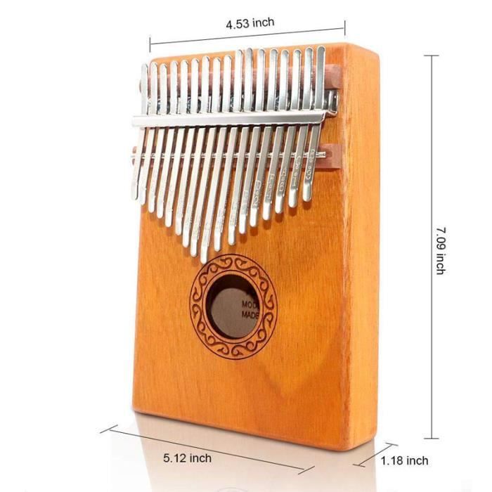 Kalimba Instrument Kalimba Pouce Piano 17 Cles Instrument de