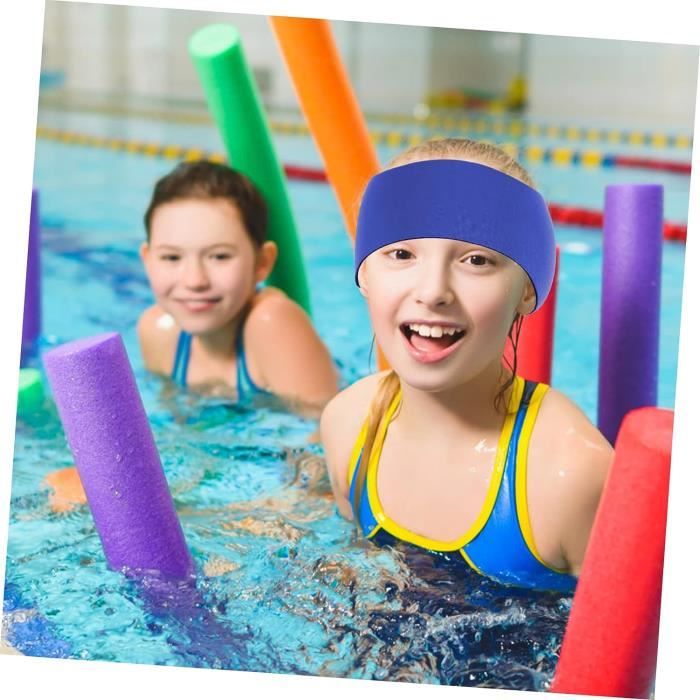Drfeify Bandeau De Natation Enfants Adulte Natation Oreille Bandeau Néoprène Élastique Bandeau