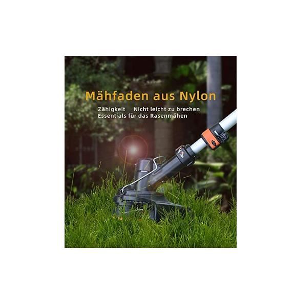 Lot De 6 Bobines Fil Coupe-bordures Black & Decker - 1,65mm X 9m