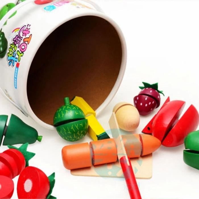 Coupe de bois magnétique Fruits Légumes Aliments Jouets - Chine  L'apprentissage préscolaire jouets et la coupe de fruits de jouets prix