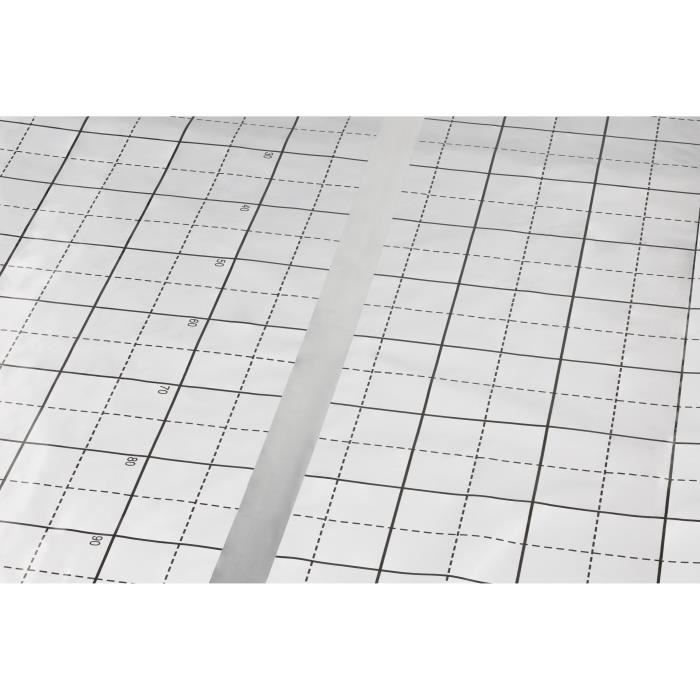 Film aluminium réfléchissant pour isolant plancher chauffant - NT NOYON &  THIEBAULT - 50m x 1m - Tension 230V - Cdiscount Bricolage