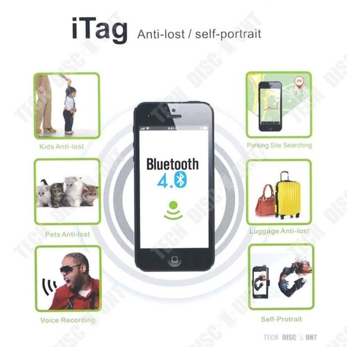 Tracker Bluetooth pour Clés et Objets, Antivols