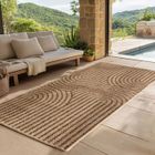 SIMPEX Tapis dintérieur et dextérieur idéal pour salon, cuisine, modern, terrasse, jardin et balcon, 80x250 cm