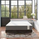 Matelas Hybride 140x190 cm INRE, Épaisseur 25cm, Ressorts Ensachés et Mousse à Mémoire de Forme, Moyenne Ferme, 7 Zones, Respirant