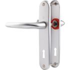 Poignée de porte intérieure - San diego - Hoppe Et Cie - Gris argent - Clé L - 165 mm