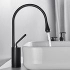 AURALU - AURALUM Robinet de Salle de Bain Créatif Noir Auralum - Rotation 360° - Mitigeur à Eau Froide et Chaude en Laiton