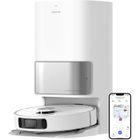 Aspirateur robot laveur Dreame L10s Ultra avec Base Auto nettoyante,AI Dtection d'obstacles 3D,5300Pa Blanc