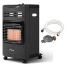 Chauffage d'appoint gaz Plio - FAVEX - Intérieur - Infrarouge - Tuyau et détendeur offerts - 40 m², Pliable, Noir