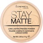 RIMMEL Poudre matifiante Nu Protege Stay Matte - 001 Transparent - 14 g
