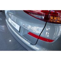 Protection de seuil de coffre chargement pour Hyundai Tucson 2 Facelift 08/2018- [Argent brossé]