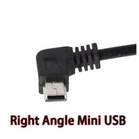 Droit Mini USB - Sortie 5V 3A Mini Mico Ports USB, voiture OBD adaptateur de Cigarette, cigare avec câble de