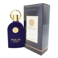 Eau de Parfum PHILOS CENTRO 100ml Fragrance Arabe Pour Homme Attar à la Base de Jacinthe, Ananas, Vetiver, Ambre, Musc, et