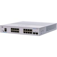 Cisco Commutateur Intelligent Business CBS250-16T-2G | 16 Ports GE | SFP 2x1G | Garantie Limitee a Vie (CBS250-16T-2G)