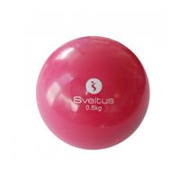 Balle lestée SVELTUS - 500 g - Fitness - Mixte - Rose