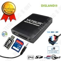 TD® Interface USB MP3 SD AUX adaptateur autoradio de Voiture Citroën RD4 / Multifonctionnelle/ Grande Compatibilité / Durable 